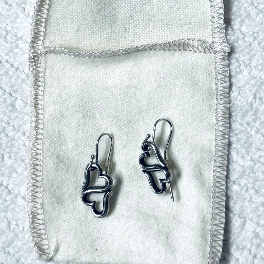 James Avery Heart to Heart earrings
